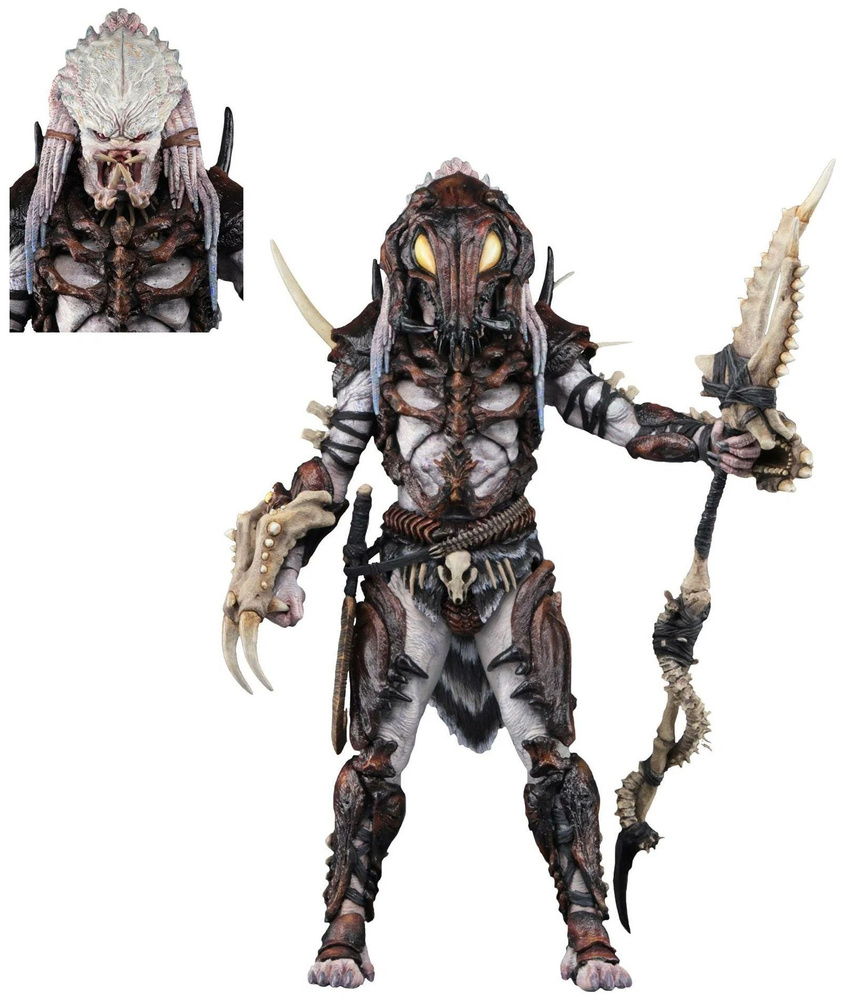 Фигурка хищника NECA, альфа-хищник, 18 см, Коллекционная модель, игрушки | AliExpress