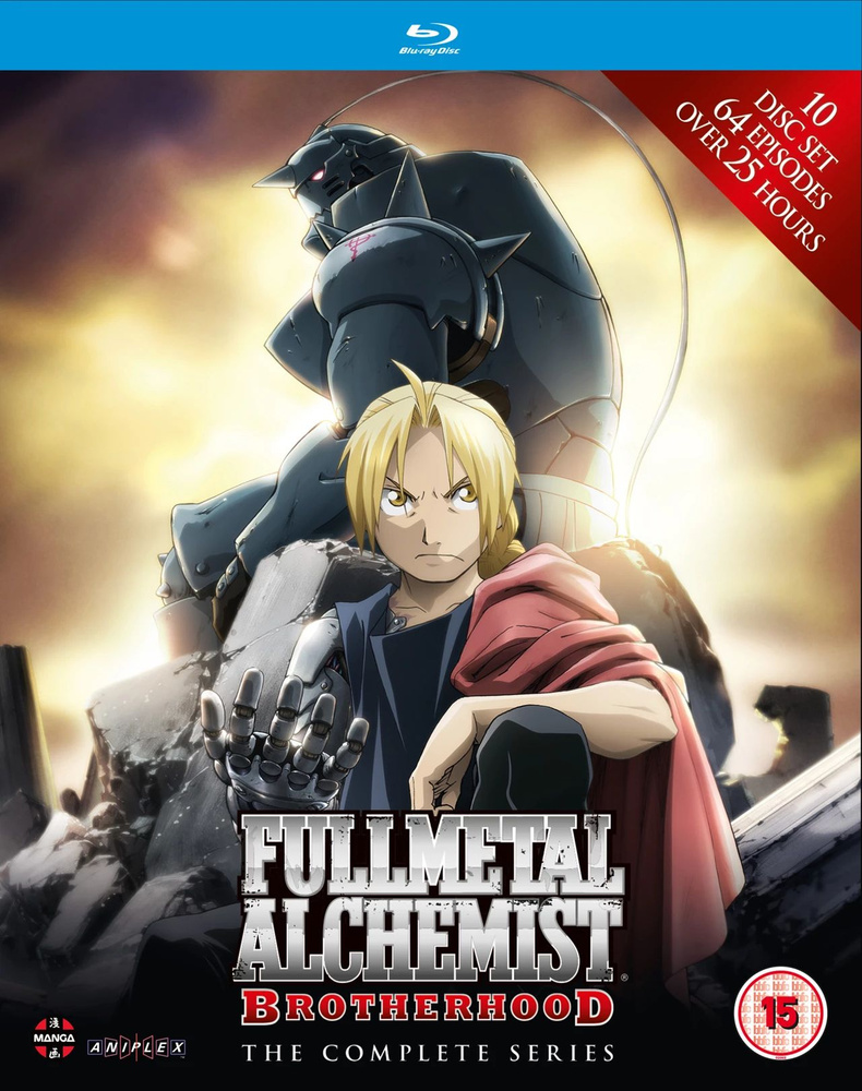 Аниме Fullmetal Alchemist Brotherhood: The Complete Series(на английском  языке)