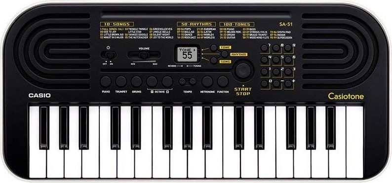 Синтезатор CASIO SA-51H7 черный #1