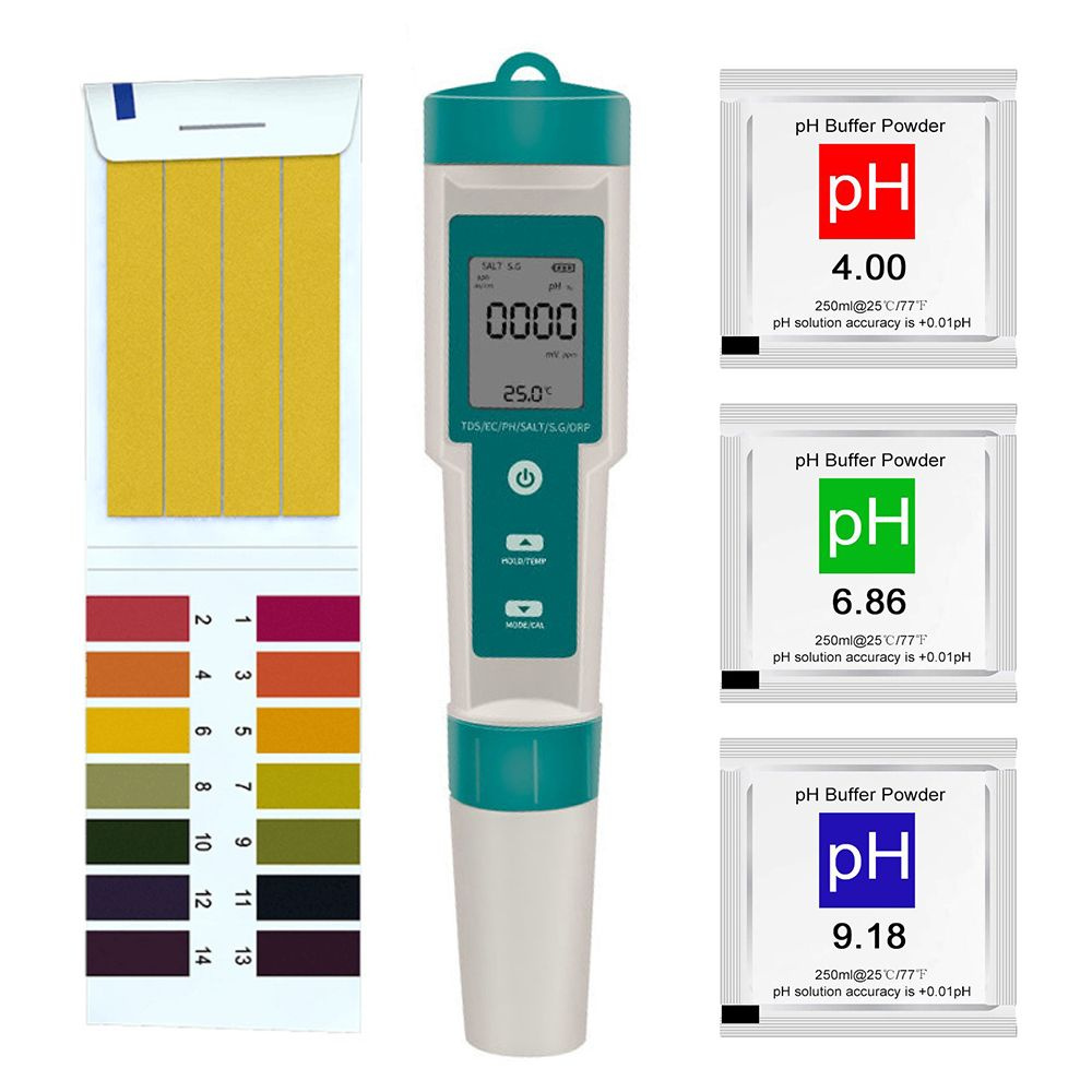 Многофункциональный цифровой тестер качества воды 7 в 1. Портативный высокоточный  #1
