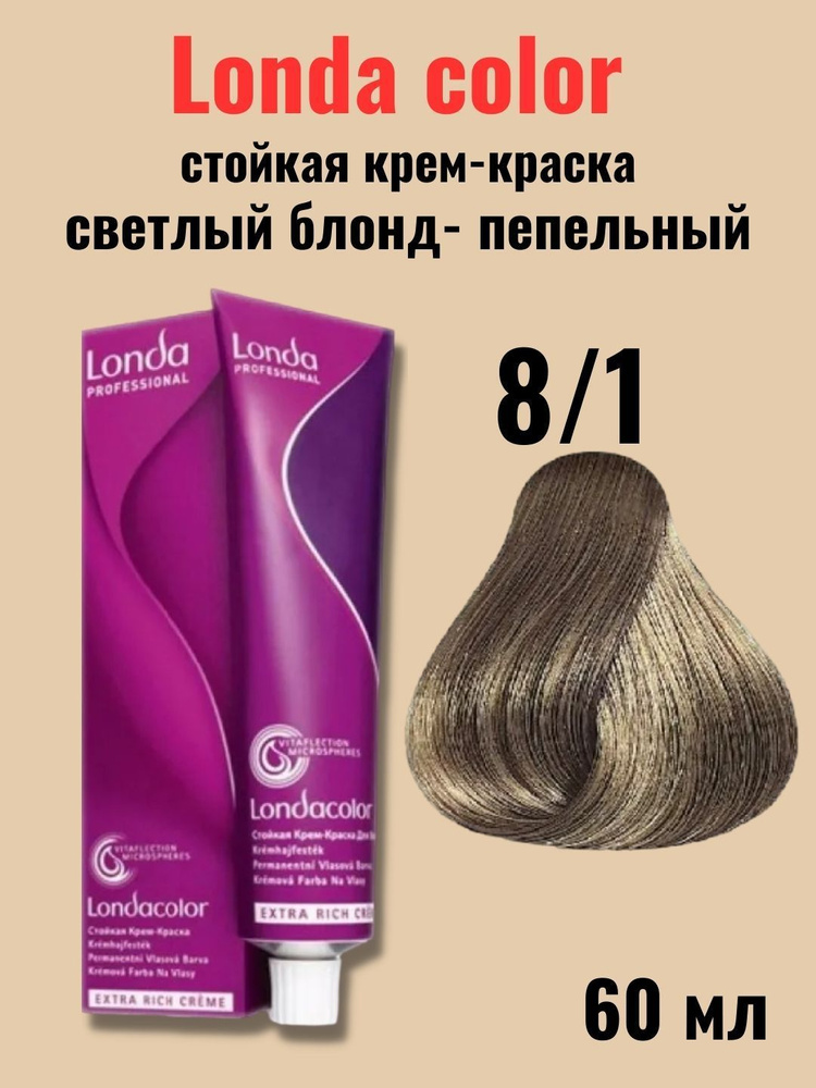 Londa Professional AMMONIA FREE - Лонда Оттеночная крем-краска для волос без аммиака, 60мл