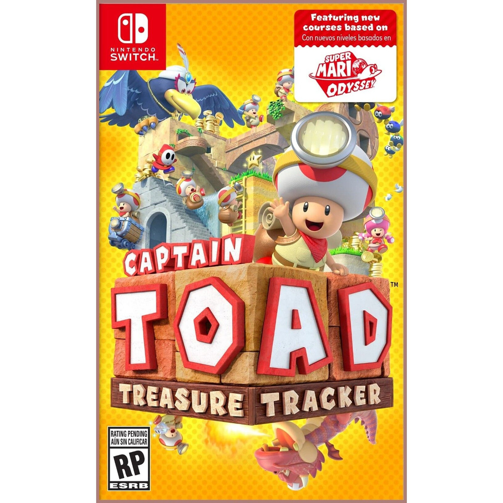 Игра Captain Toad: Treasure Tracker (Nintendo Switch, Английская версия)  купить по низкой цене с доставкой в интернет-магазине OZON (1079819397)