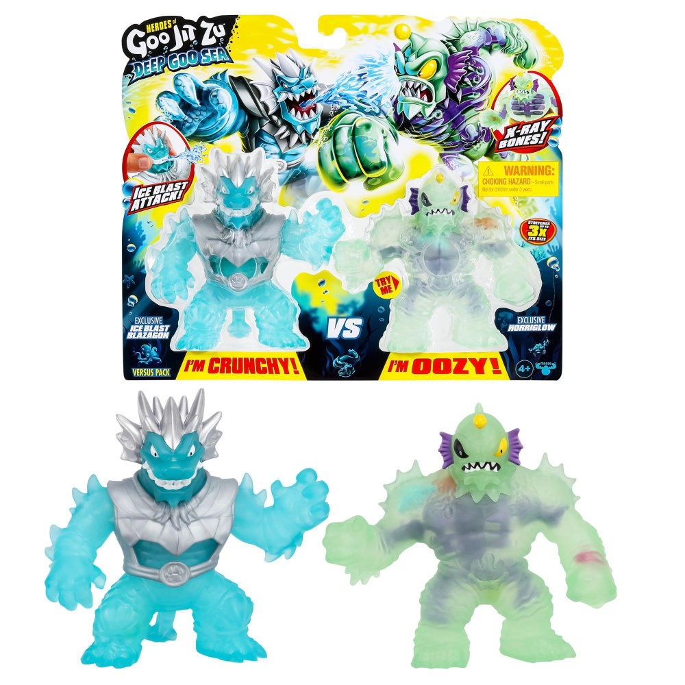 Набор Heroes of Goo JIT Zu Deep Goo Sea Versus. Эксклюзивный Ice