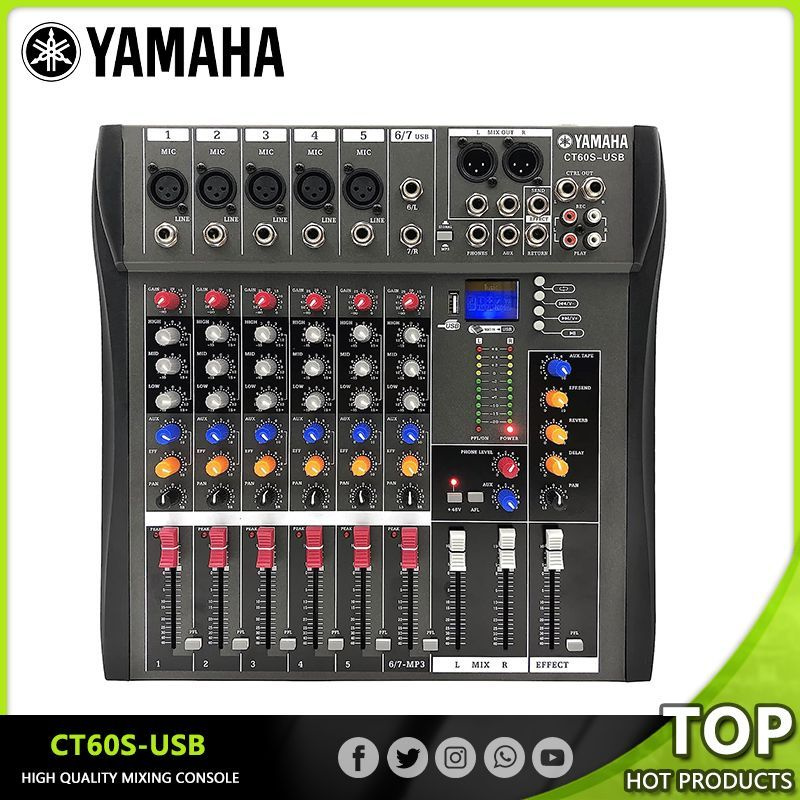 Yamaha Ct60s Профессионалы Audio Mixer 6 Channel Mixer купить с
