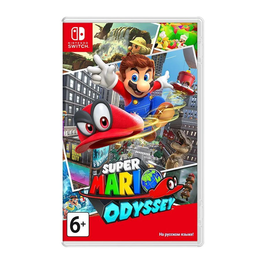 Игра Super Mario Odyssey (Nintendo Switch, Русские субтитры)