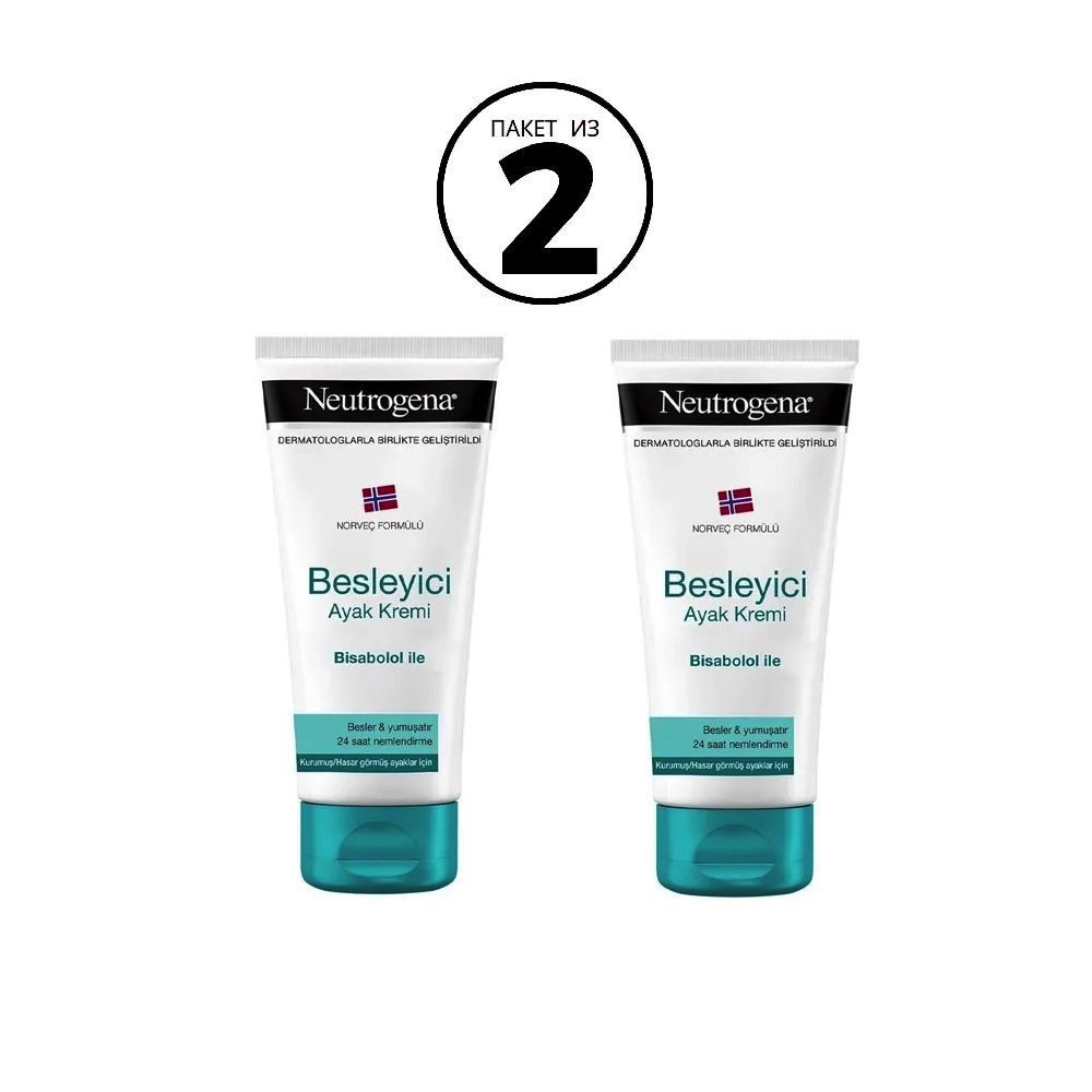Neutrogena Питательный крем для ног Норвежская формула, 100 мл (Пакет ...