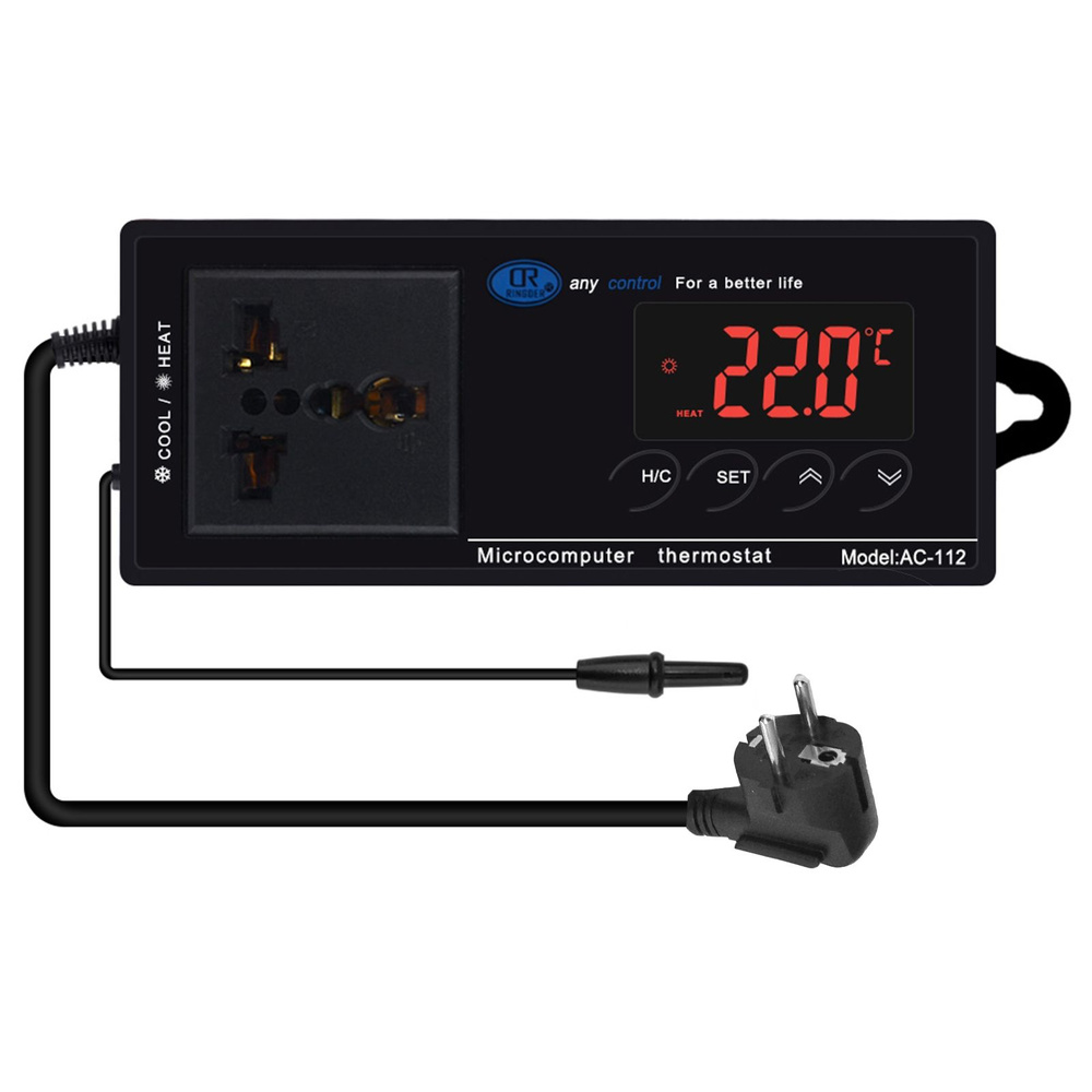 Терморегулятор/термостат Generic Регулятор температуры,AC-112 ...