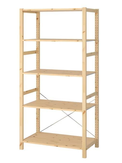 Стеллаж Ivar_5_массив дерева, 89х50х179 см, IKEA - купить по выгодной ...