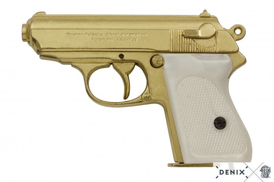 Пистолет "Ваффен-SSPPK", Германия наградной с "золочением" #1
