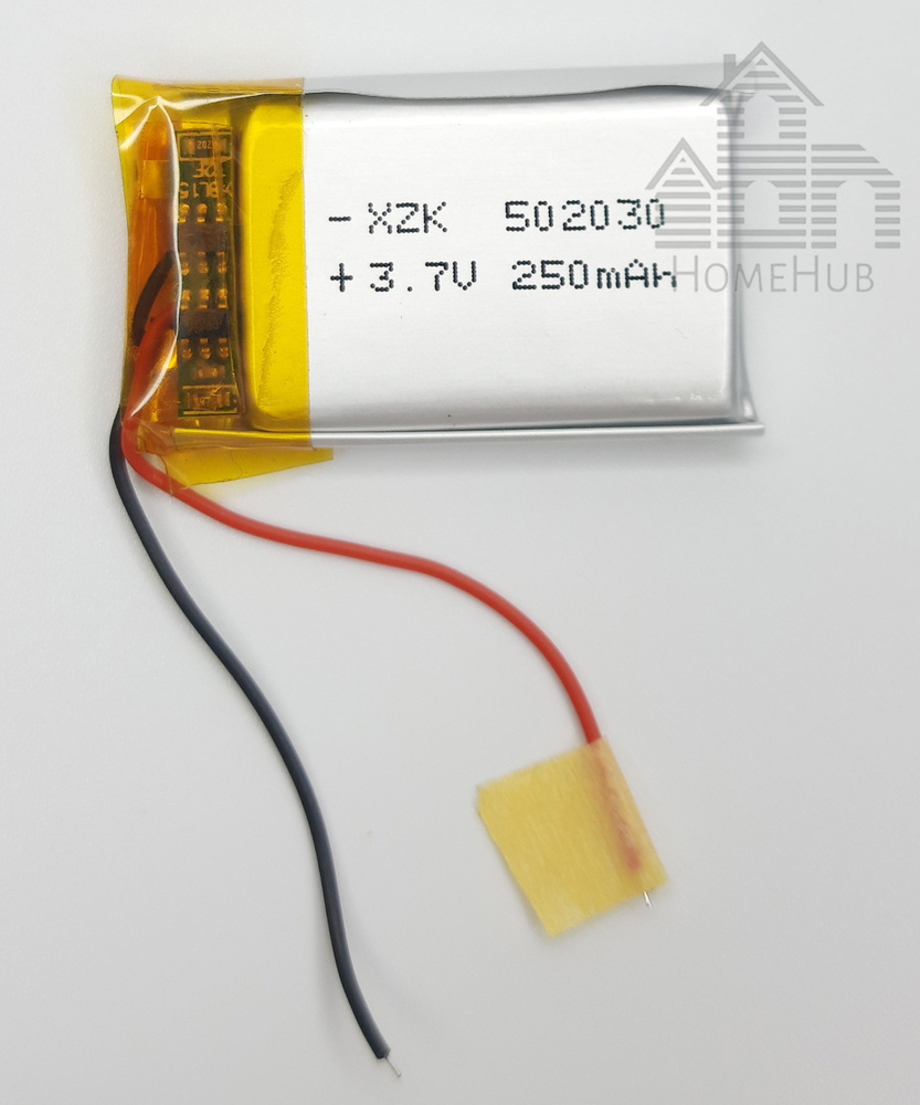 Аккумулятор Li-pol, 502030, 3.7V, 250mAh #1