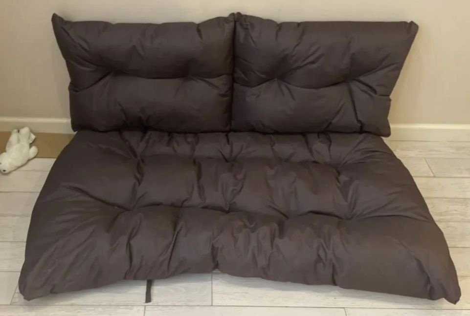 Комплект подушек для мебели из паллет/поддонов матрас 120x120 см  #1