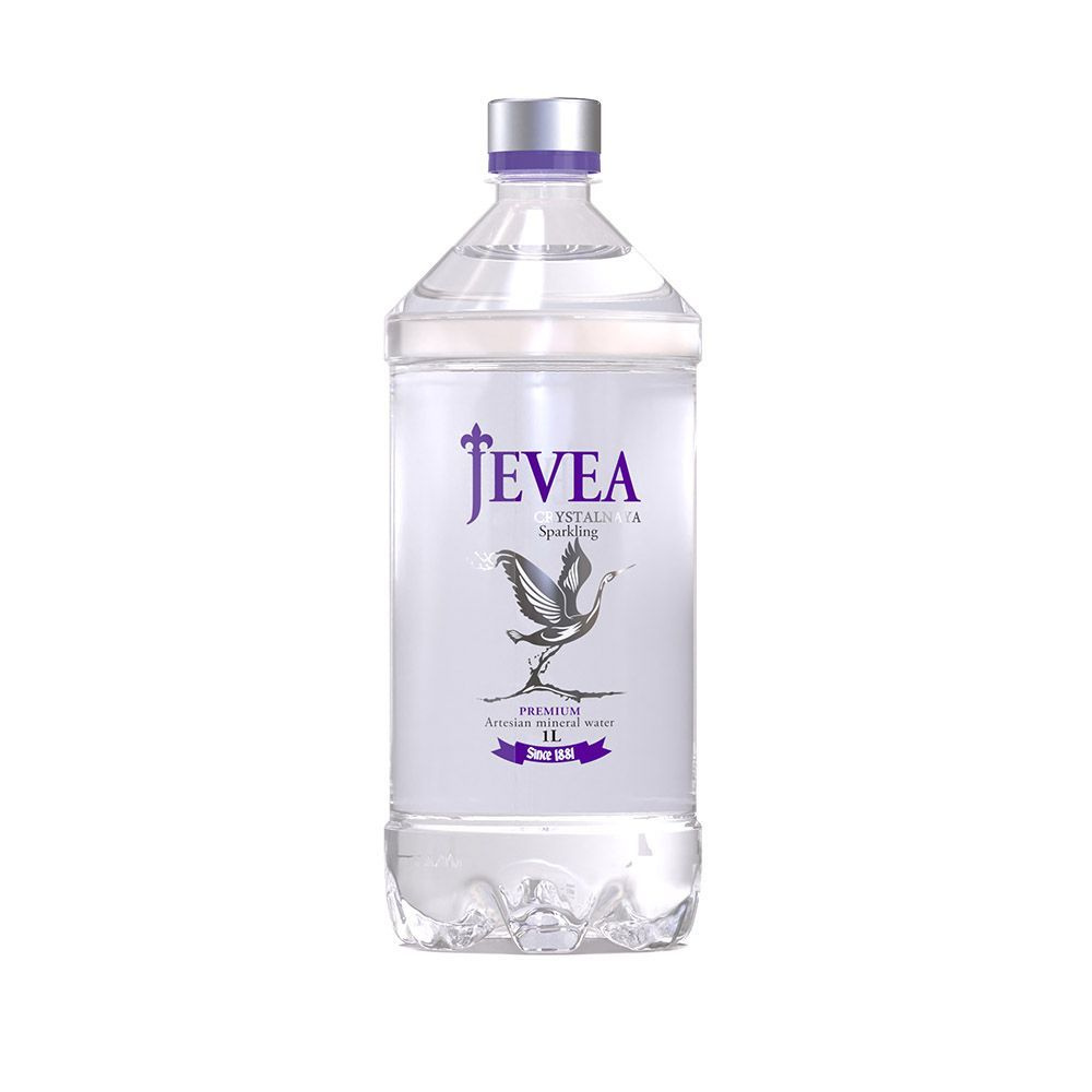 Вода минеральная Jevea / Живея газированная, ПЭТ 1 л (6 штук)  #1