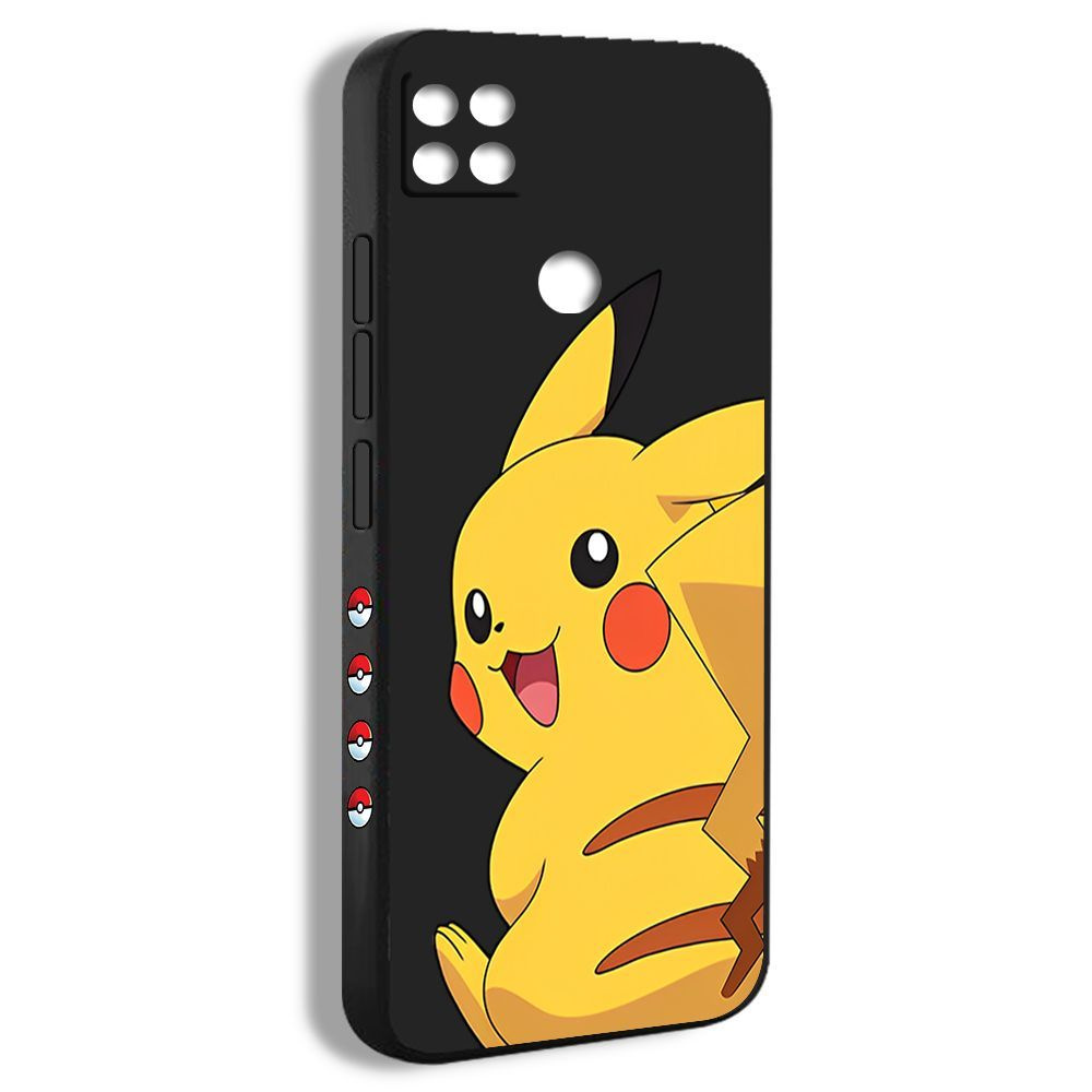 Чехол для смартфона Подходит для Xiaomi Redmi 9C Пикачу Покемон Pokemon  pikachu - купить с доставкой по выгодным ценам в интернет-магазине OZON  (1147806104)