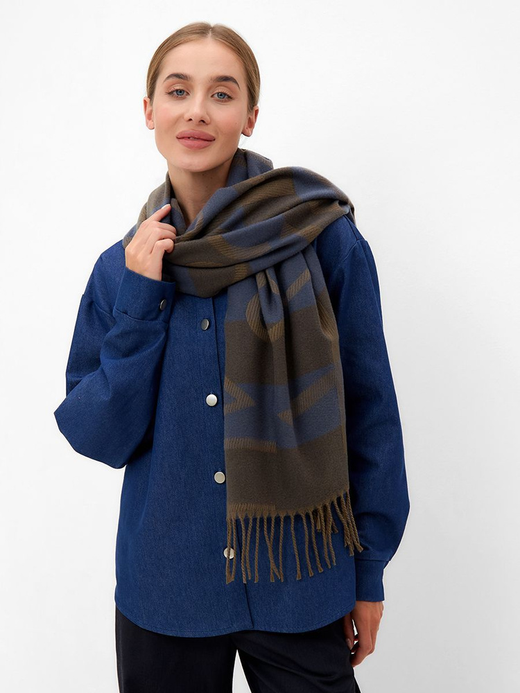 Модные шарфы осень зима 2023-2024
