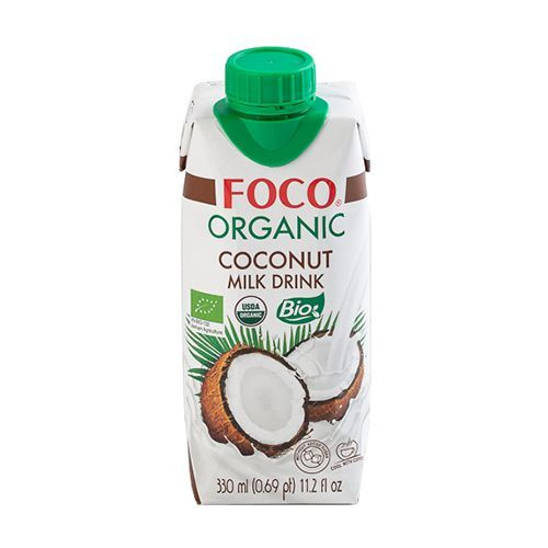 Кокосовый напиток без сахара ORGANIC Tetra Pak Foco (Фоко), 330мл #1