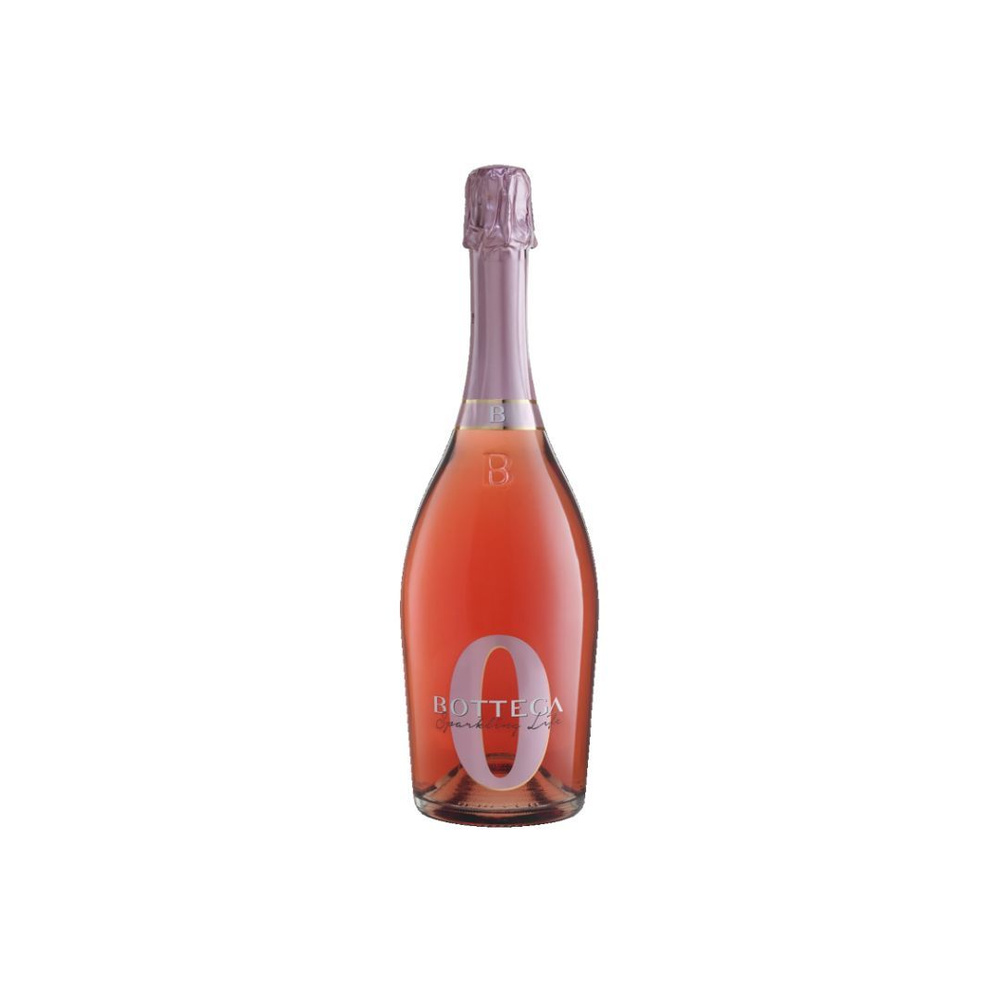 Вино игристое безалкогольное Bottega Зеро Розе Спарклинг Лайф 0,75л  #1