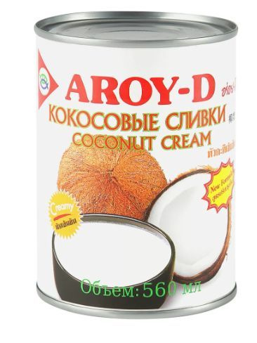 кокосовые Сливки Aroy-D кокосовые 70 % жирность #1