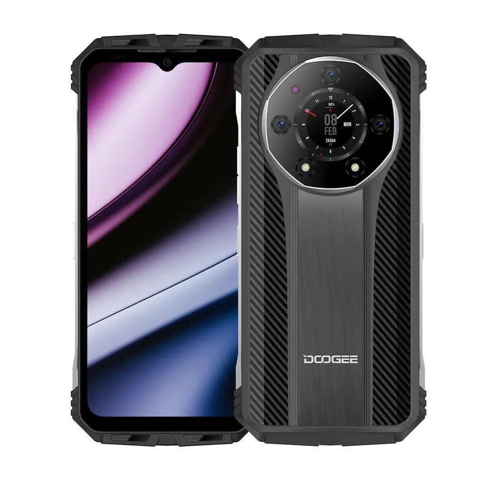 Doogee Смартфон S110 12/256 ГБ, серебристый