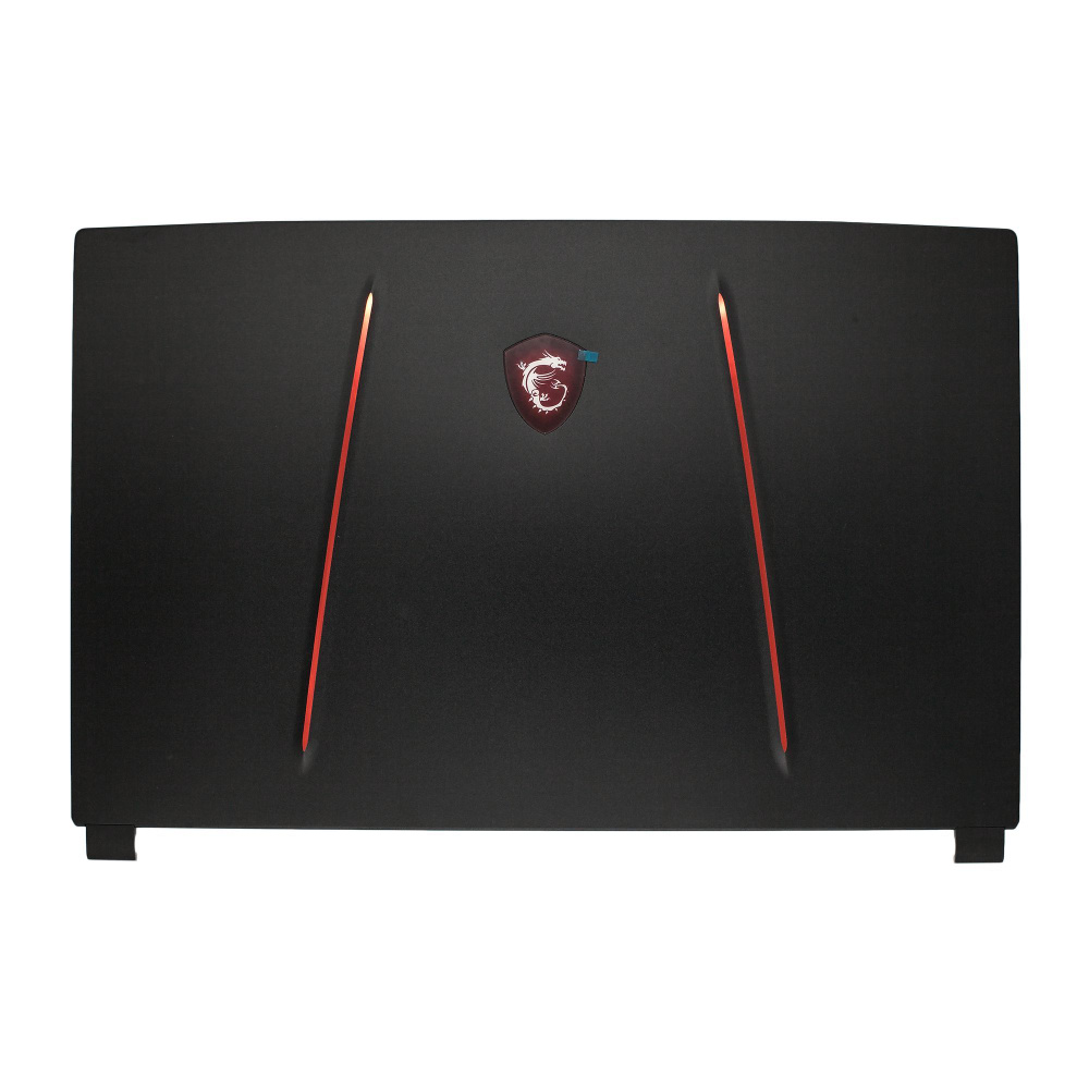 Крышка матрицы для ноутбука MSI GL75 Leopard 10SDK 10SCXR 10SCSR 10SFK /  GE75 8RF 8SG 8SF 9SF 9SG Raider / GP75 Leopard 9SE 10SFK 9SD - черная