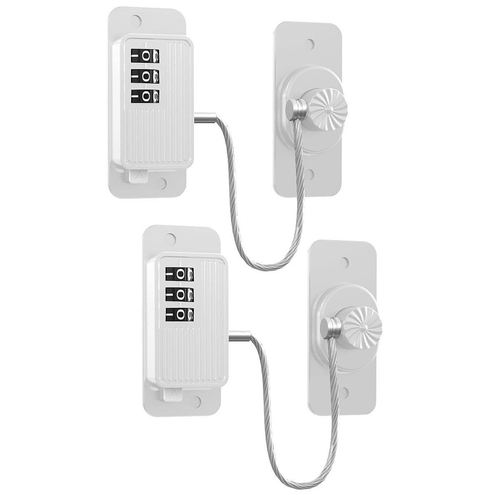 2 шт., замок для безопасности детей с разблокировкой пароля для ящиков ...