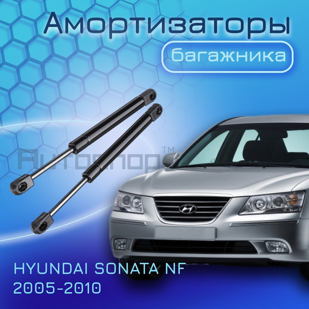 Амортизаторы крышки багажника HYUNDAI SONATA NF 2005-2010 817713K001  817713D000 газовый упор лифт Хендай Соната - Mando арт. MOP045457 - купить  по выгодной цене в интернет-магазине OZON (863782647)