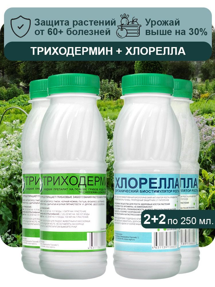 Биофунгицид Корпус Агро СтартПак_1200 1200 г 1000 мл - купить по ...