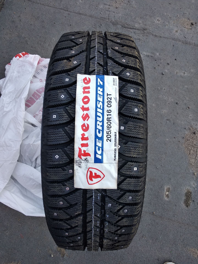 Шины для легковых автомобилей FIRESTONE 215/60 16 Зима Шипованные ...