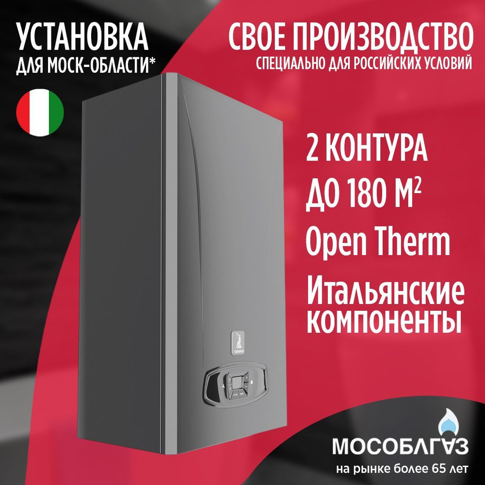 Газовый котел Cervus 18 кВт standart - купить по выгодной цене в  интернет-магазине OZON (1176563900)