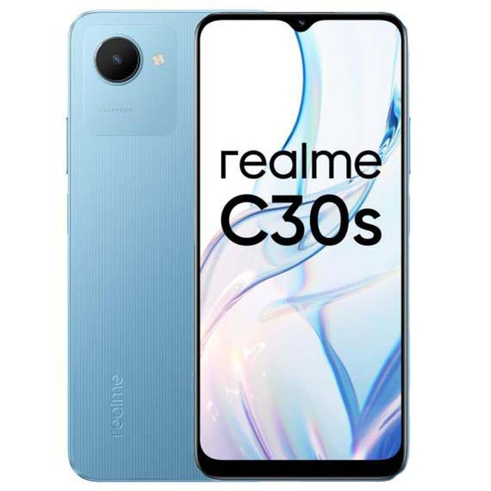 realme Смартфон C30s 3/64GB(RMX3690) Spire Blue 3/64 ГБ, синий