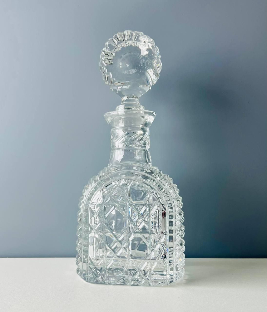 Хрустальный винтажный штоф-графин. СССР, 1970-е. купить по низким ценам ...