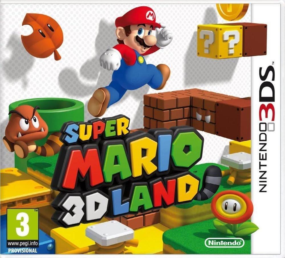 Игра Super Mario 3D Land (русские субтитры) (Nintendo 3DS, Русские субтитры)