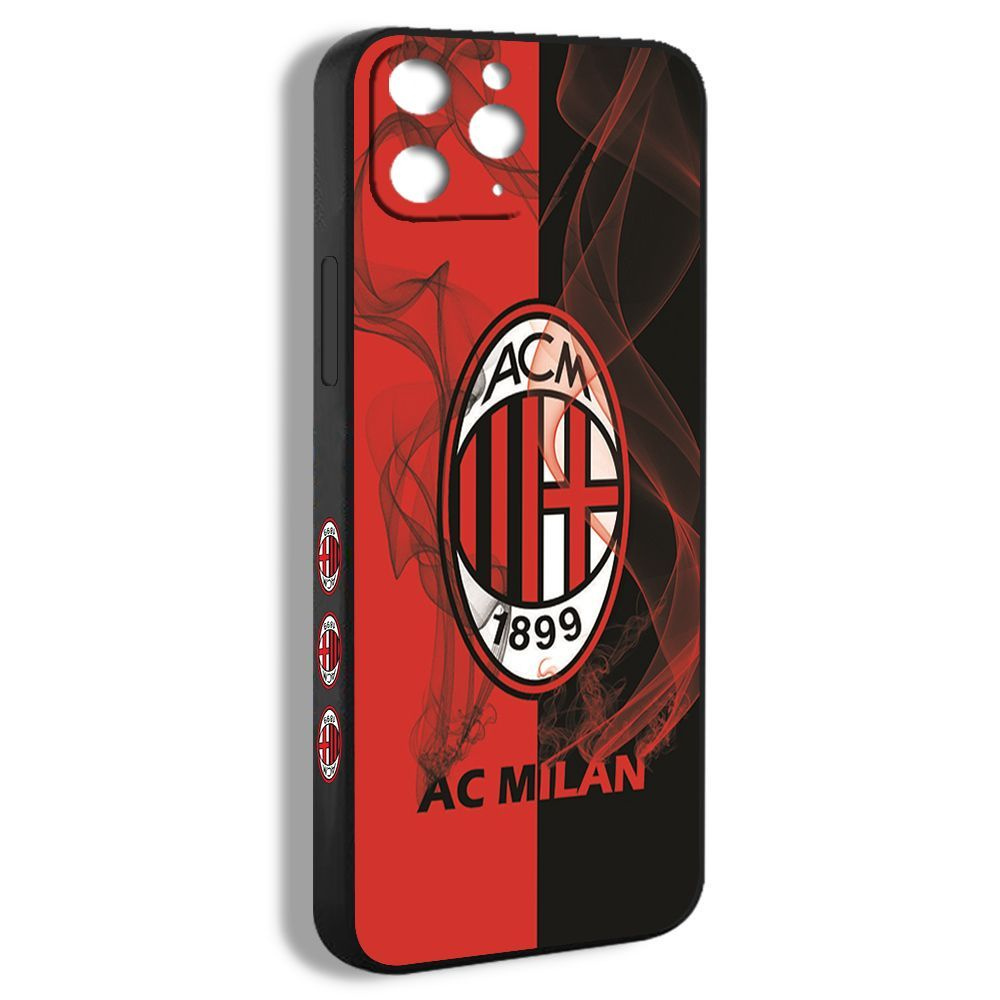 чехол для смартфона Подходит для iPhone 11 Pro Max FC Milan Знаки Значок  арт IMA05 - купить с доставкой по выгодным ценам в интернет-магазине OZON  (1192157143)