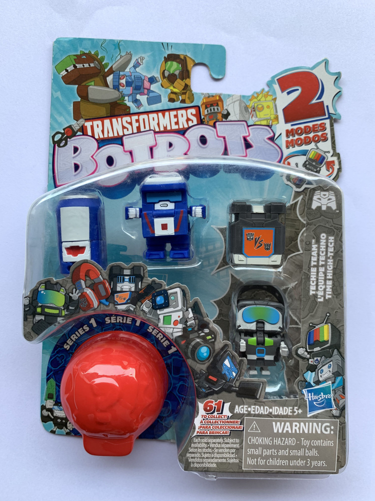 Transformers BotBots Series 5 Party Favor 5-Piece Set - Коллекционные куклы Тайна 2 в 1 -jua  #1