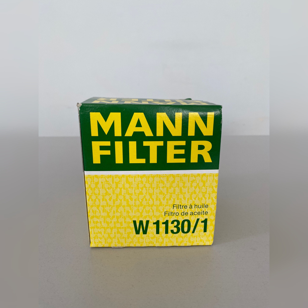 Фильтр масляный двигателя MANN-FILTER W1130/1