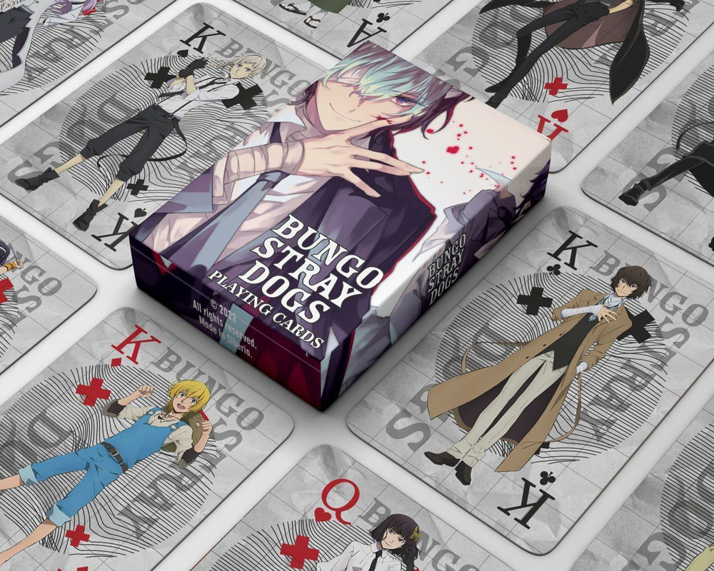 Игральные / Коллекционные Великий из бродячих псов / Bungou Stray Dogs 2.0  - купить с доставкой по выгодным ценам в интернет-магазине OZON (1209220958)