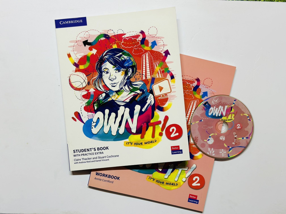 Own it 2, Student's Book, Workbook + CD ( учебник, раб.тетрадь и диск ...
