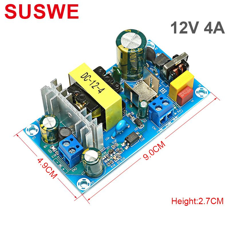 Импульсный блок питания, мощный промышленный модуль питания с голой ...