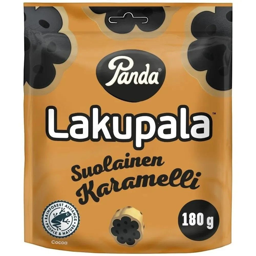 Лакричные конфеты Panda Lakupala Suolainen Karamelli в белом шоколаде, 180  г (Финляндия) - купить с доставкой по выгодным ценам в интернет-магазине  OZON (1215342285)