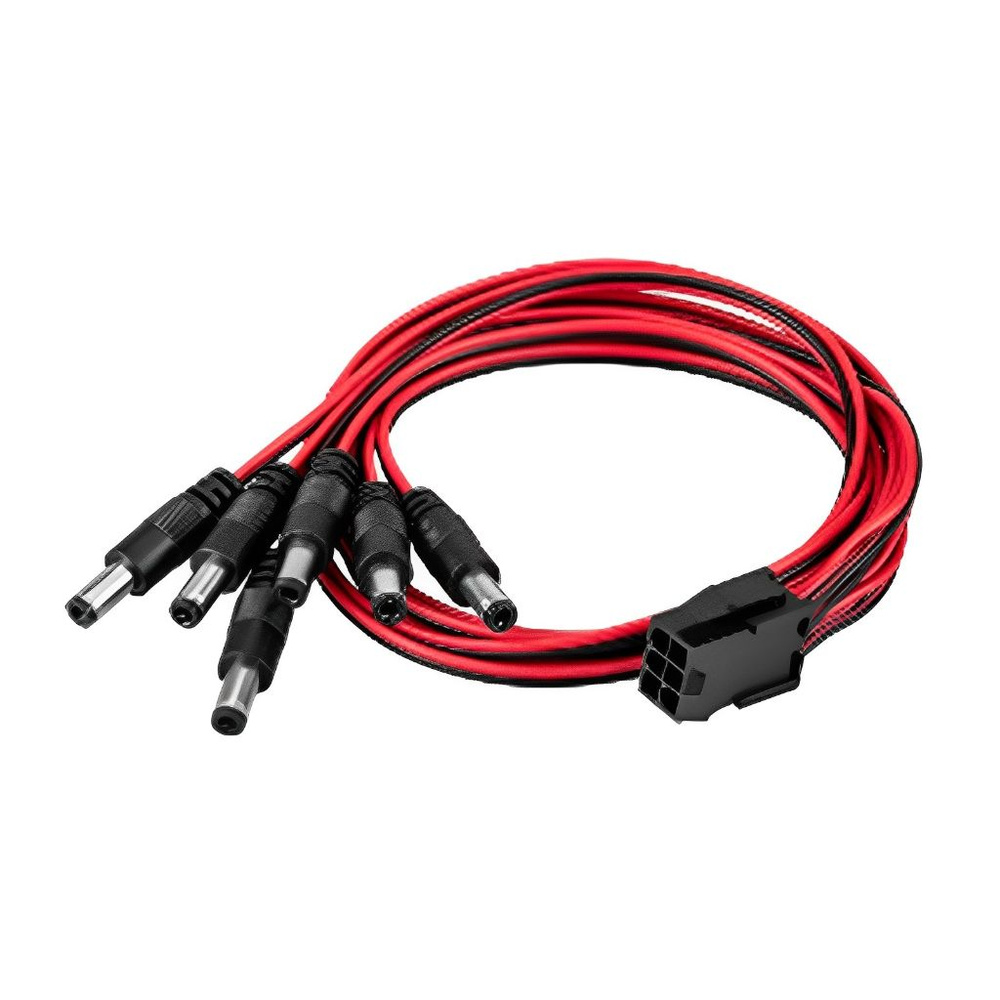 Видеокарта 6-контактный разъем для DC5525 5521 18AWG, прочный кабель ...