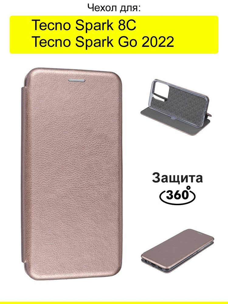 Чехол для Tecno Spark 8C / Spark Go 2022, серия Miria #1