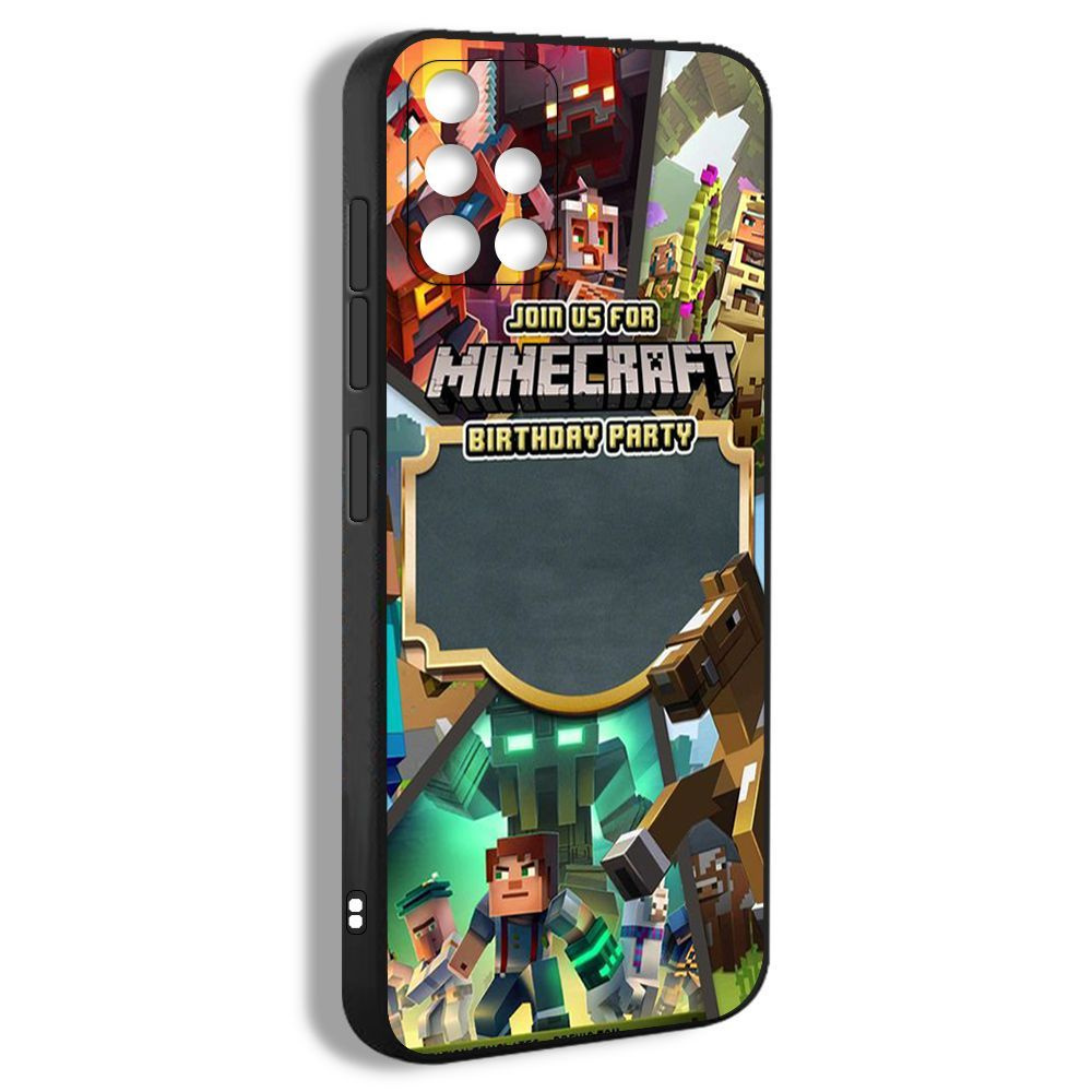 чехол для смартфона Подходит для Samsung Galaxy A71 4G Minecraft Майнркатф  игры Криппер ремесло создавать EFC03 - купить с доставкой по выгодным ценам  в интернет-магазине OZON (1228419306)