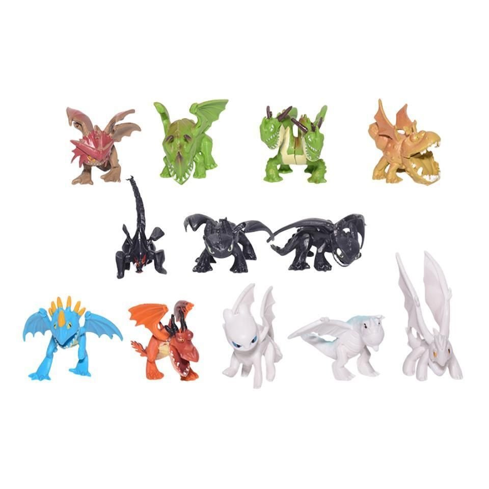 Дракон Игрушка 12шт Kак Приручить Дракона Фигурка - купить с доставкой ...