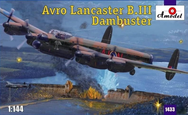    Avro Lancaster BIII Dambuster 1144 Amodel 1433 -         - OZON 1237509328