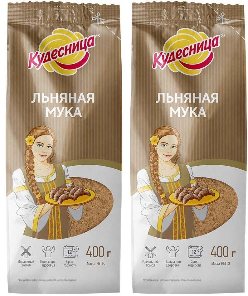 Мука. Кудесница мука льняная полуобезжиренная, содержит комплекс ...