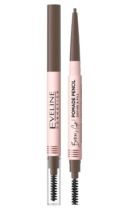 Eveline Cosmetics Карандаш-помaда для бровей Taupe BROW & GO! - купить ...