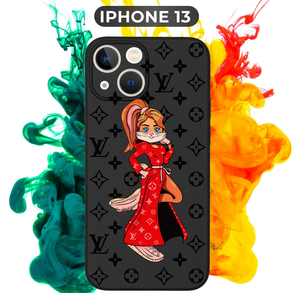 Силиконовый,защитный чехол с рисунком Lola Bunny LV/Лола Банни ЛВ на Apple  IPhone 13 / Айфон 13 - купить с доставкой по выгодным ценам в  интернет-магазине OZON (692096959)