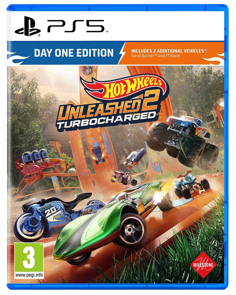 Игра Hot Wheels Unleashed 2 - Turbocharged Day One Edition (PlayStation 5,  Английская версия)