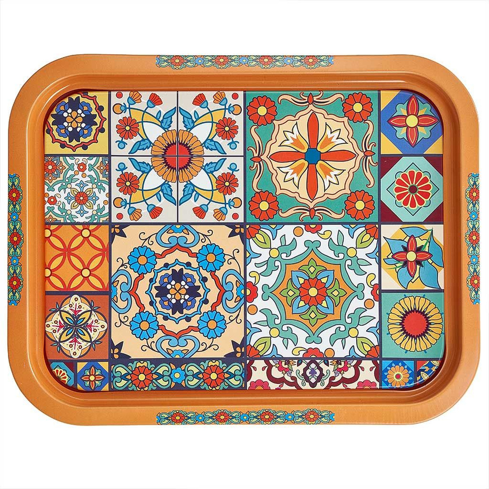 Поднос металлический прямоугольный Рязанская фабрика жестяной упаковки ...