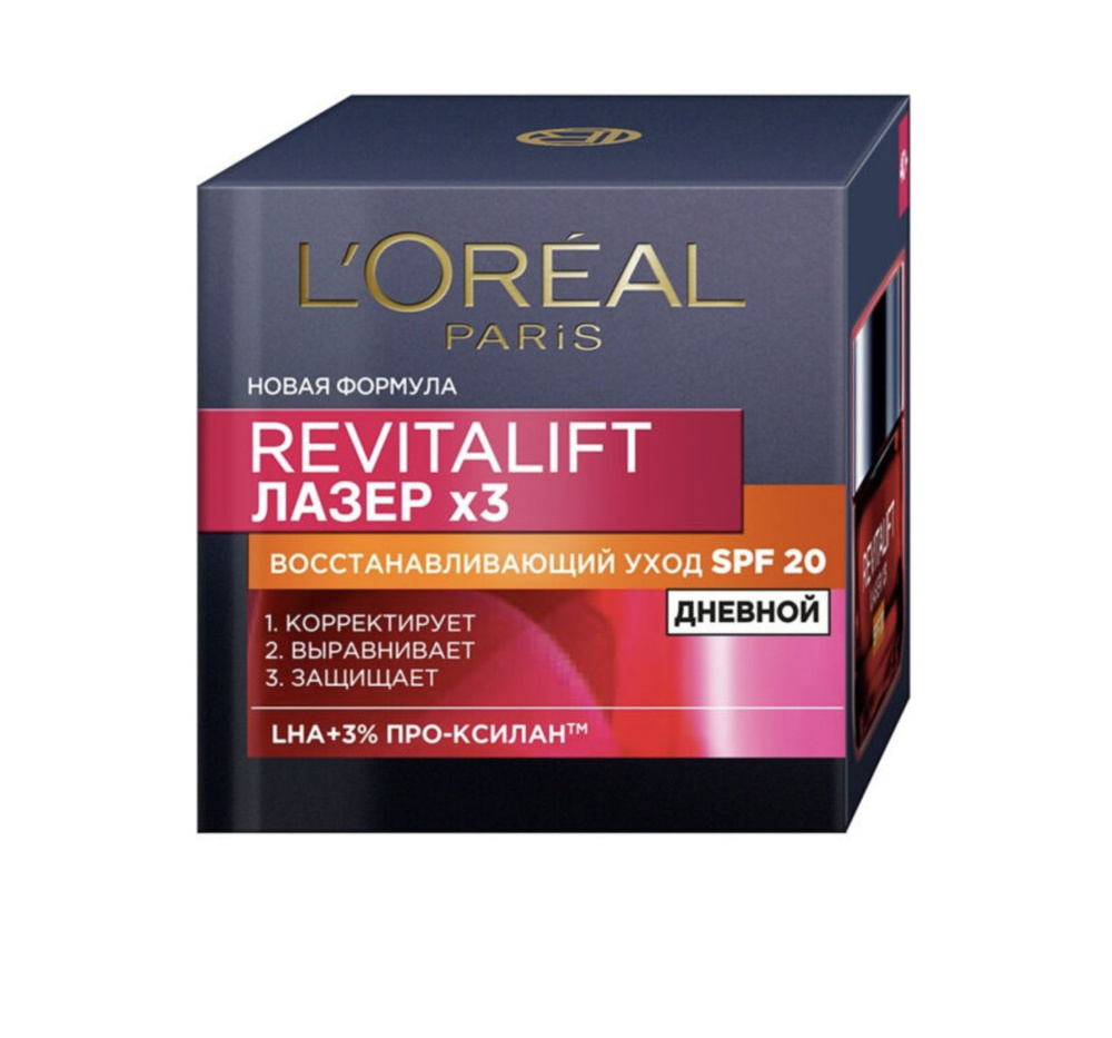 Лореаль Париж / L'Oreal Paris Крем для лица Revitalift Лазер Восстанавливающий spf 20 дневной 50 мл  #1