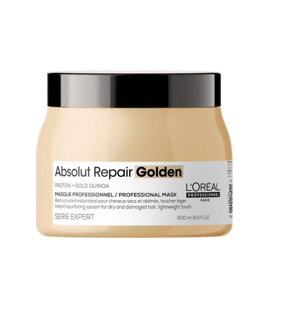 L'Oreal Paris Professionnel - Маска Serie Expert Absolut Repair Golden для поврежденных волос 500 мл #1